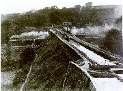 This shot is a classic - rail and canal both in operation