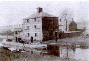 Unfortunately, this fine canal-side building did not survive