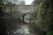 This view is from the Golden Valley side. Notice how deep the canal was!