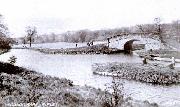 This area looked dramatically different to what it does now when the reservoir and canal were at the same level and the Pinxton Branch was in water