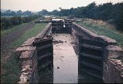 Ian Moss took this picture of Strutt's Lock in the 1960's. This is now buried under the A610 Langey Mill bypass. You can just see the roof of the cottage on the picture above on the skyline