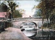 Church Bridge in this coloured photo looks VERY rural!