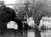 The bridge where the road which is now the B600 passes over the canal