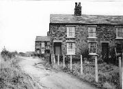 This photograph depicts what were referred to locally as 'Middle Row' with 'Top Row' in the background. <em>(Kindly supplied by the Pinxton & South Normanton Local History Society</em>