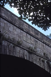 Derwent Aqueduct; 1792 datestone (1976)