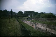 Bullbridge Aqueduct, looking from the road towards the railway (1967)