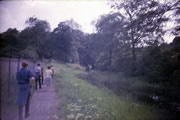 Stevensons site, north of Hag Tunnel (in distance) (1963)