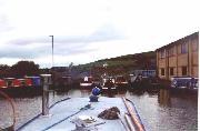 This is as far as you can get on the 'connected' Cromford Canal at present.