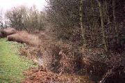 After the heavy rain towards the end of 2002, the normally dry canal bed at Sawmills was looking much more like a 'proper' canal again.