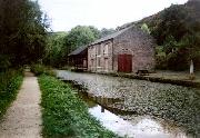 The former railway transhipment buildings at High Peak Junction now provide facilities for visitors.