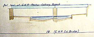 One of the bridge drawings