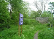 From here, the canal towpath starts to be cared for by Derbyshire CC, and becomes the Pinxton Canal Path...